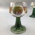 Emerald Green Beehive Stem German Souvenir Goblets-Set of 13 For Sale In Sacramento - Image 6 of 13