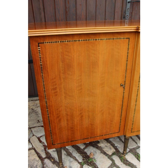 Jules Leleu Sideboard by Jules Leleu, 1950s For Sale - Image 4 of 16