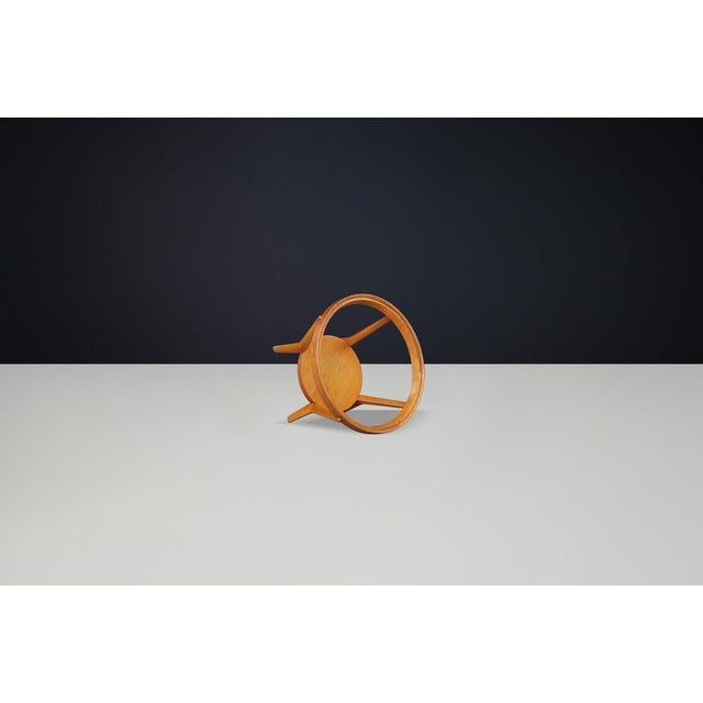 Bentwood Coffee Table attributed to Karel Kozelka & Antonín Kropáček for Int. Prague, 1940s For Sale - Image 4 of 9