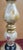 Wood Late 20th Century German Hand-Painted and Decorated Wood Pillar Candlestick For Sale - Image 7 of 9