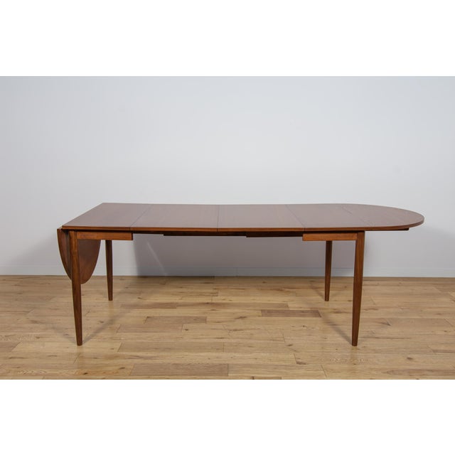 Mid-Century Modern Mid-Century Extendable Teak Dining Table, Denmark, 1960s For Sale - Image 3 of 18