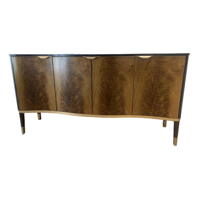 Malibu Crest by Aico Furniture Crotch Mahogany Finish For Sale