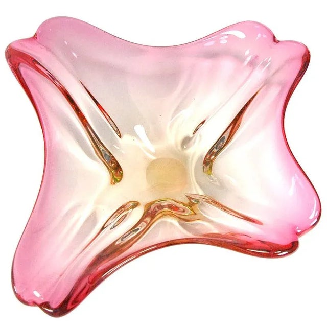Italian Multicolor Murano Glass Bowl Dish, 1960s For Sale - Image 11 of 11