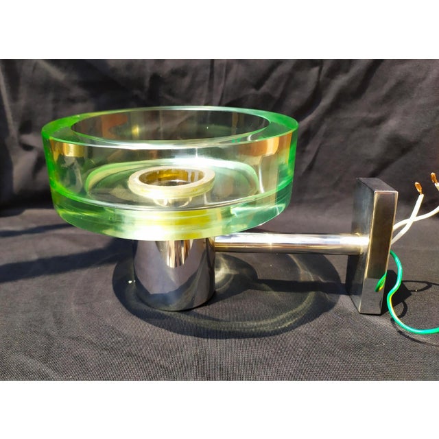 Flavio Poli Murano Glass Wall Lights by Flavio Poli for Seguso, 1960s, Set of 2 For Sale - Image 4 of 10