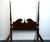 Late 20th Century Universal Furniture Solid Cherry Traditional Style Queen Size Four Poster Pediment Rice Bed For Sale - Image 5 of 14