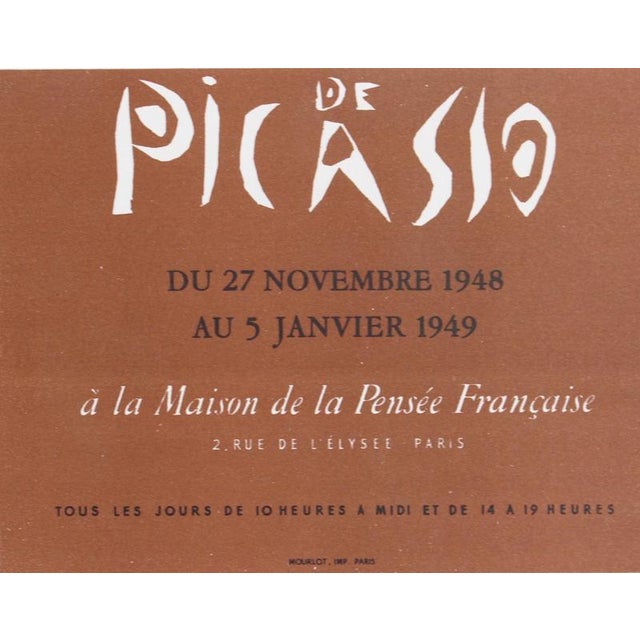 Picasso's Pottery, Mourlot Lithograph, 1959, Lithograph For Sale - Image 6 of 10