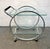 Mid-Century Modern Mid-Century Glass and Chrome Bar Cart by George Mulhaser for Dia For Sale - Image 3 of 12