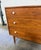 Wood Vintage Mid Century Modern Pair of Drexel Declaration Walnut 3-Drawer Dresser and 3-Drawer Vanity by Kipp Stewart For Sale - Image 7 of 12