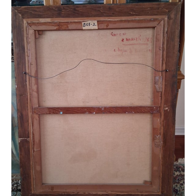 Mid 20th Century Mid 20th Century Dimitrie De Berea Oil on Canvas Great Provenance! For Sale - Image 5 of 13