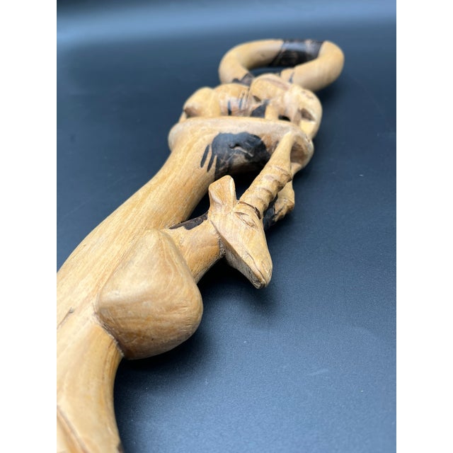 Vintage Walking Stick in Ebony For Sale - Image 9 of 11