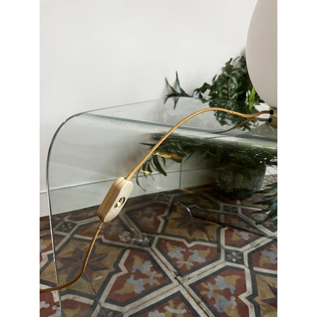 Opaline Egg Lamps, 1970s For Sale - Image 7 of 13