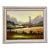 Vintage Mid-Century Style Rural Landscape Oil Painting For Sale