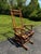 Rustic 19th Century Indian Victorian Rocking Chair For Sale In Cleveland - Image 6 of 12