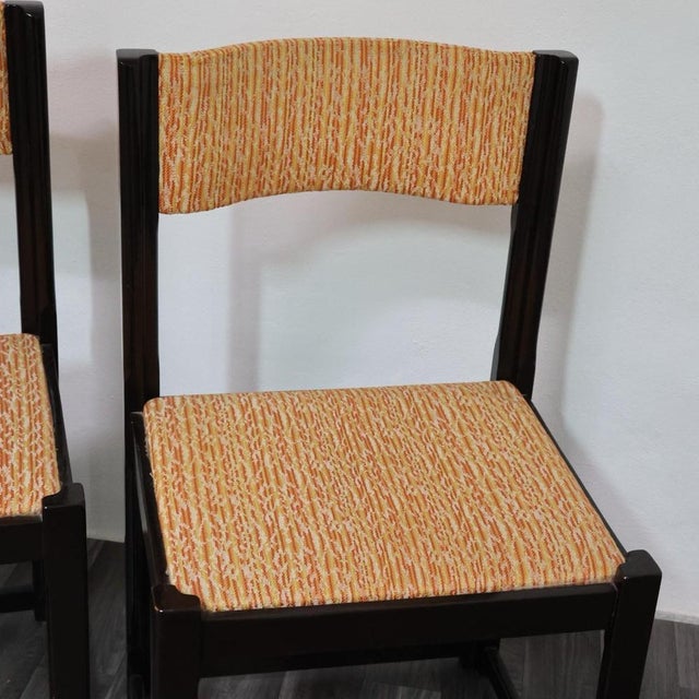Wood Dining Chairs, 1970, Set of 4 For Sale - Image 7 of 14