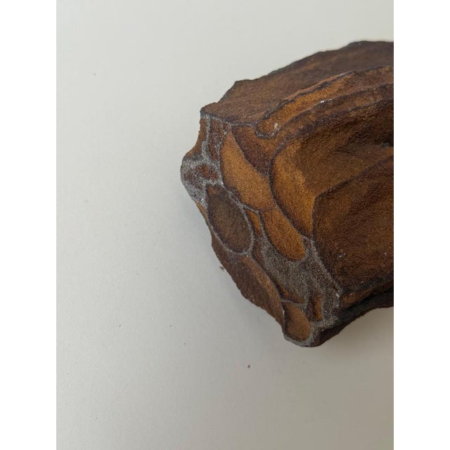 1950s Brutalist Organic Sculptural Metal Vase, 1950s For Sale - Image 5 of 13