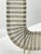 Metal Vintage White Pleated Metal Photo Frame by Mathieu Matégot for Atelier Matégot, France, 1950 For Sale - Image 7 of 12