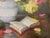 Marie-Madeleine de Rasky, Roses and Books, Oil on Canvas, Framed For Sale - Image 7 of 13