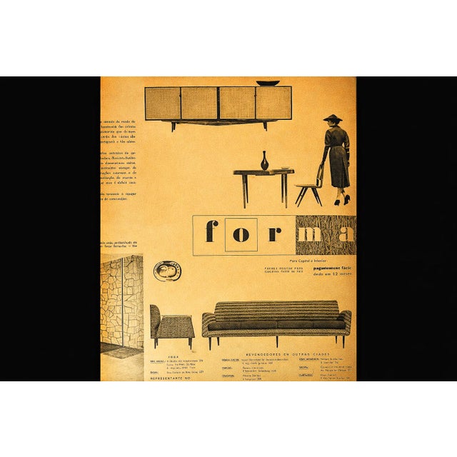 3 in 1 Extendable Dining Table in Caviuna Wood by Carlo Hauner & Martin Eisler, Brazil, 1950s - Lot 18 For Sale - Image 15 of 15