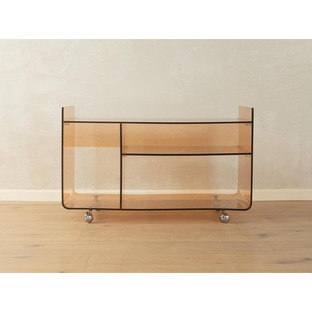 Space Age Acrylic Hi-Fi Rack, Michel Dumas Good craftsmanshipHigh-quality materialsMade in Germany Width: 78 cm Height: 49...