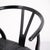 CH24 Wishbone Chair in Black with Black Paper Cord Seat by Hans J. Wegner, 1950s For Sale - Image 6 of 11