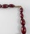 Red 20th Century Art Deco Cherry Amber Bakelite Graduated Bead Necklace For Sale - Image 8 of 11