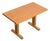 Pine Dining Table for Les Arcs, France, 1970s For Sale