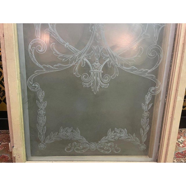 Acid Etched Windows, Set of 14 For Sale - Image 4 of 11