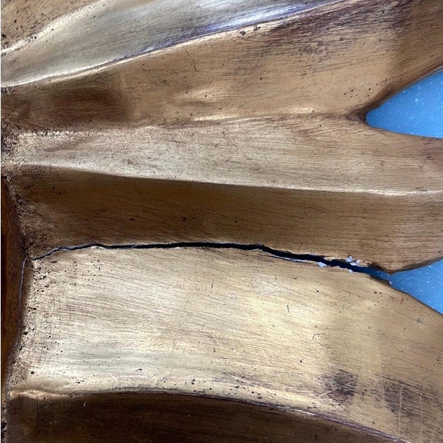 Mid 20th Century Italian Florentine Sunburst With Old Mirror For Sale - Image 4 of 12