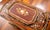 Vintage Italian Marquetry Bar Cart With Serving Tray For Sale - Image 4 of 11