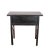 Wood Small Red Antique Wine Console Table For Sale - Image 7 of 8
