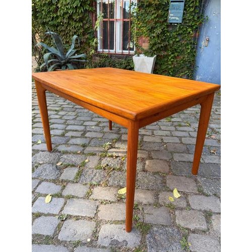 Extendable Teak Dining Table by Grete Jalk for Glostrup For Sale - Image 3 of 11