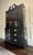 This Mahogany Hepplewhite China Cabinet has been painted with a black enamel paint sealed with a matte polyurethane and...