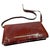 1970s Vintage Red Brick Leather Italian Shoulder Bag by Enzo for New Bags For Sale - Image 6 of 12