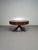 Victorian Mahogany Coffee Table with Leather Top on Brass Wheels from Heldense, 1980s For Sale - Image 5 of 16