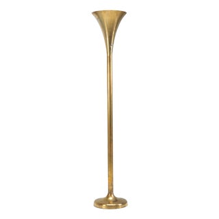 Brass Luminator Floor Lamp attributed to Marcello Piacentini, 1950s For Sale