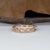 2020s Earth-Mined Diamond Band Ring in Solid 14k Rose Gold | Classic Fine Jewelry, Size 6.75 For Sale - Image 5 of 9