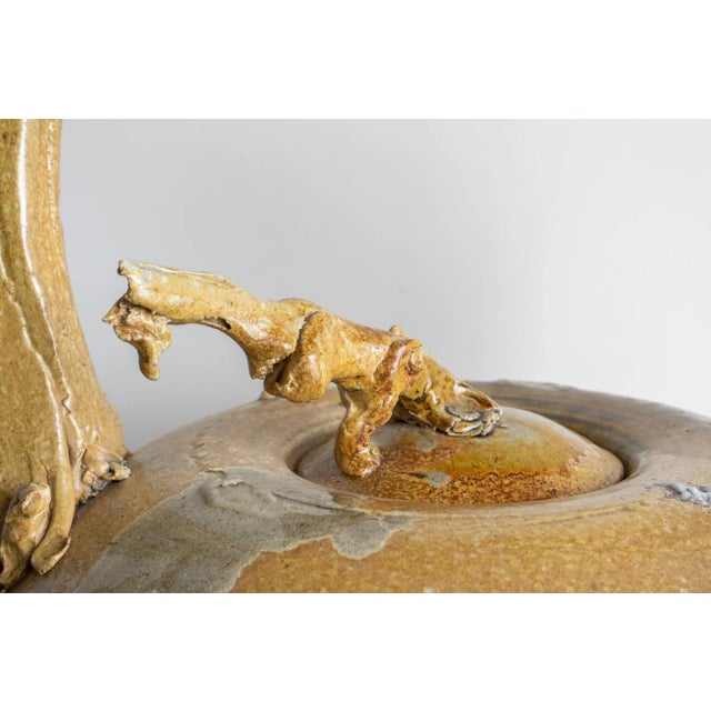 Ceramic Vintage Large Studio Ceramic Sculpture For Sale - Image 7 of 9