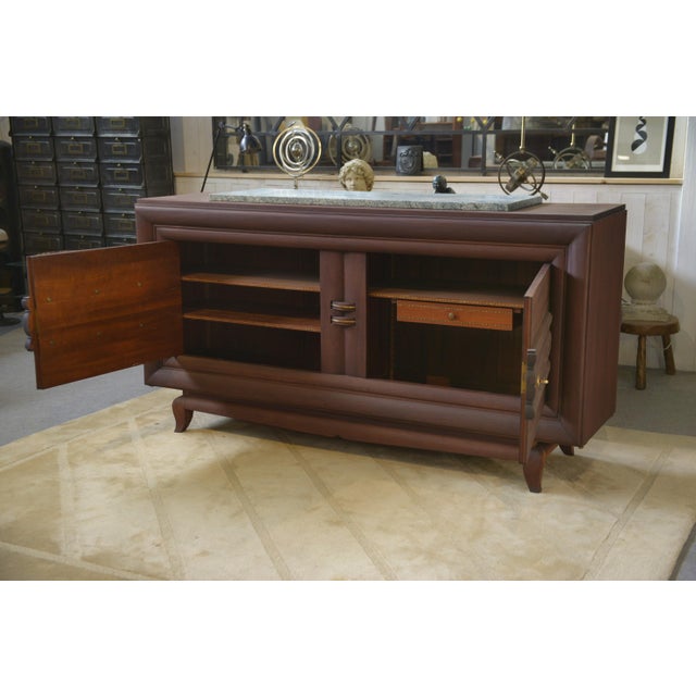 Mid-Century Mahogany Sideboard, 1950s For Sale - Image 4 of 12
