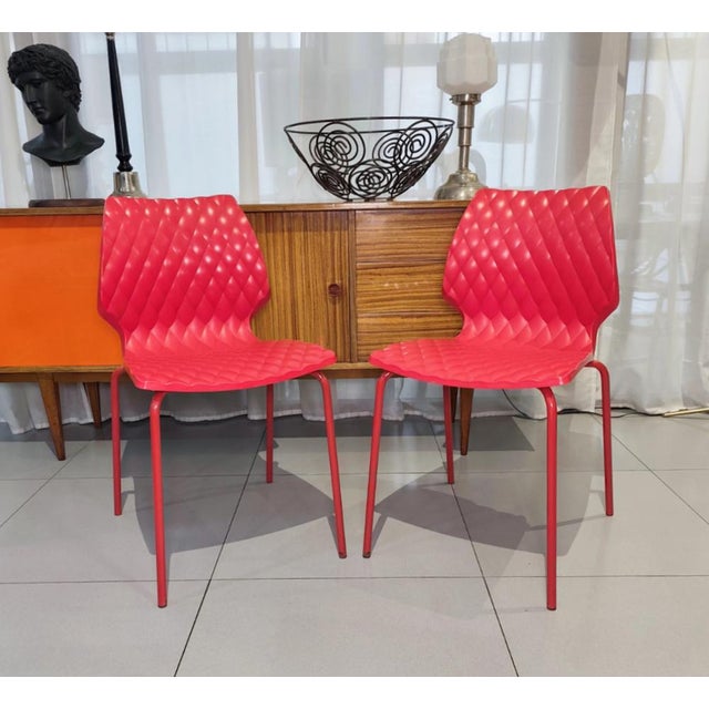 Mid-Century Modern Metalmobile Chairs, 1970s, Set of 4 For Sale - Image 3 of 11