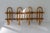 Charming wicker Mid-Century Modern bamboo wall mounted coat rack made in Italy in the 1950s. This lovely coat rack has...
