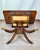 Early 20th Century Duncan Phyfe Revival Lyre Pedestal Mahogany Pembroke Side Table For Sale - Image 11 of 12
