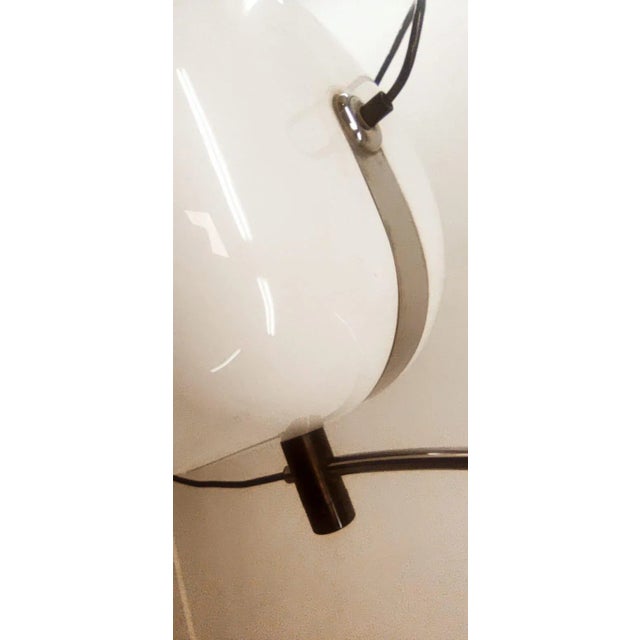 Arch Floor Lamp with Ashtray by Luigi Massoni for Guzzini For Sale - Image 5 of 15