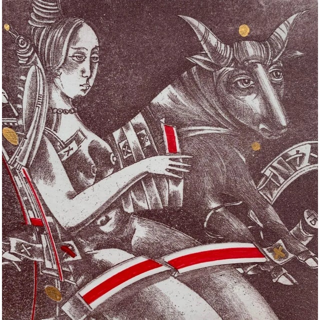 Bogdan Pikulicki, Untitled, Print on Embossed Paper For Sale - Image 4 of 4