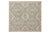 Rug & Kilim Rug & Kilim's Modern Classic Square Rug With Beige & Gray Floral Design For Sale - Image 4 of 7