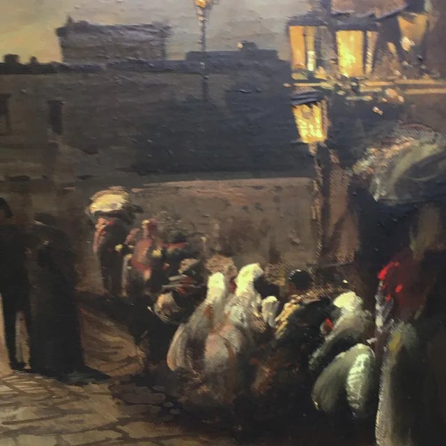 Naples, Posillipo School, Italian Landscape, Oil on Canvas, Framed For Sale - Image 4 of 11