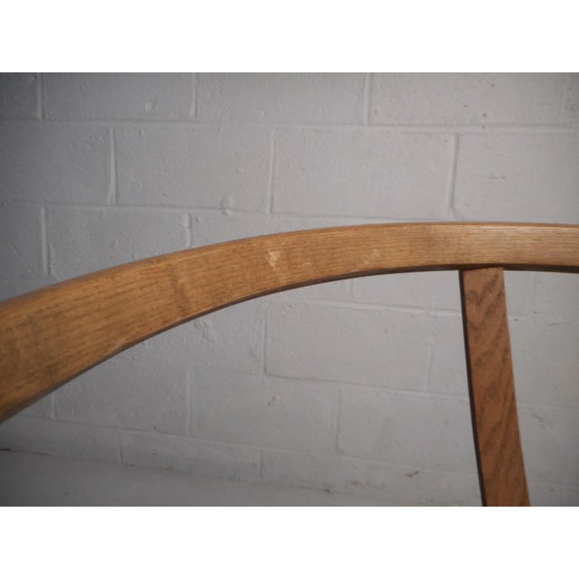 Vintage Modern Wegner Style Wishbone Chair For Sale - Image 10 of 13