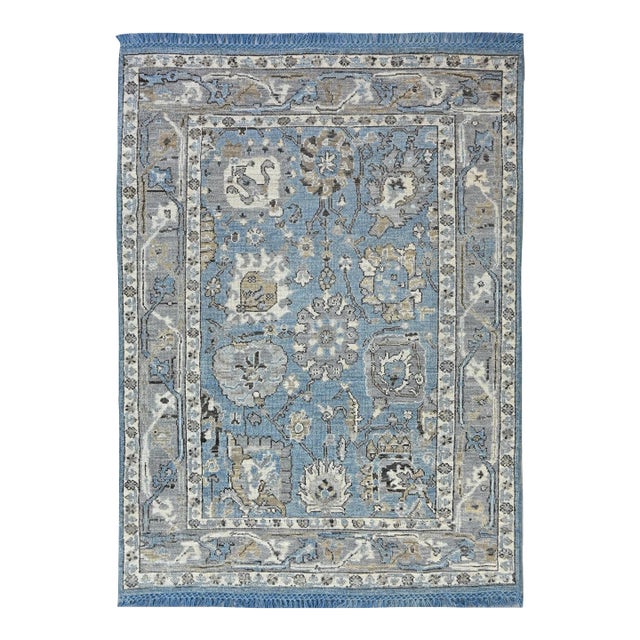 Handmade Anatolian Design Rug. 6'0" X 8'9" For Sale