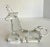 Vintage Transparent Cut Glass Figurative Unicorn Paperweight For Sale In Los Angeles - Image 6 of 7