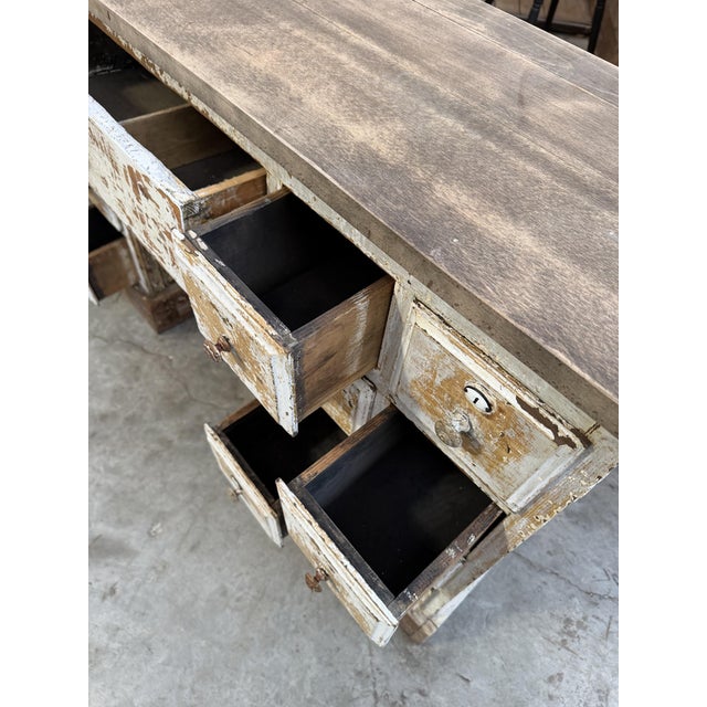 Antique Early 20th Century Barbers Cabinet For Sale - Image 10 of 18