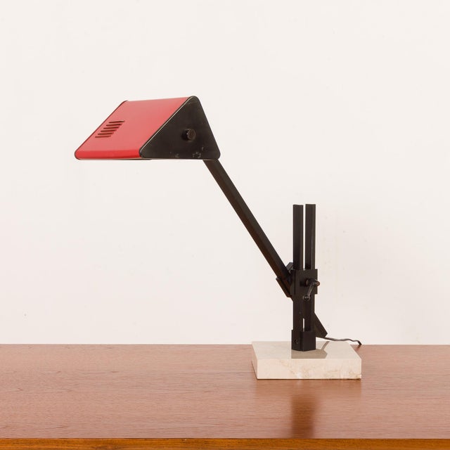 1970s French Desk Lamp in the style of Jean Prouvé, 1970s For Sale - Image 5 of 17